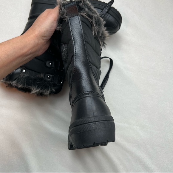 Quest Black Snow Boots Size 2 - Picture 4 of 8